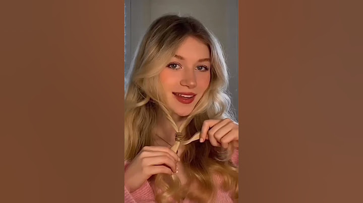 🎀Простая прическа  на распущенные волосы/Simple hairstyle for loose hair✨️