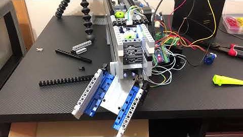 Lego color sorting machine using arduino