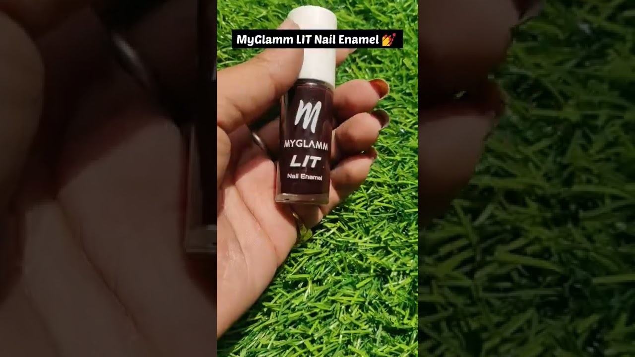 MyGlamm LIT Nail Enamel Shade :- Oh Fudge  