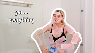 waxing my ENTIRE body (at home)