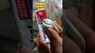 Buat slime pakai 1 bahan Pepsodent aja