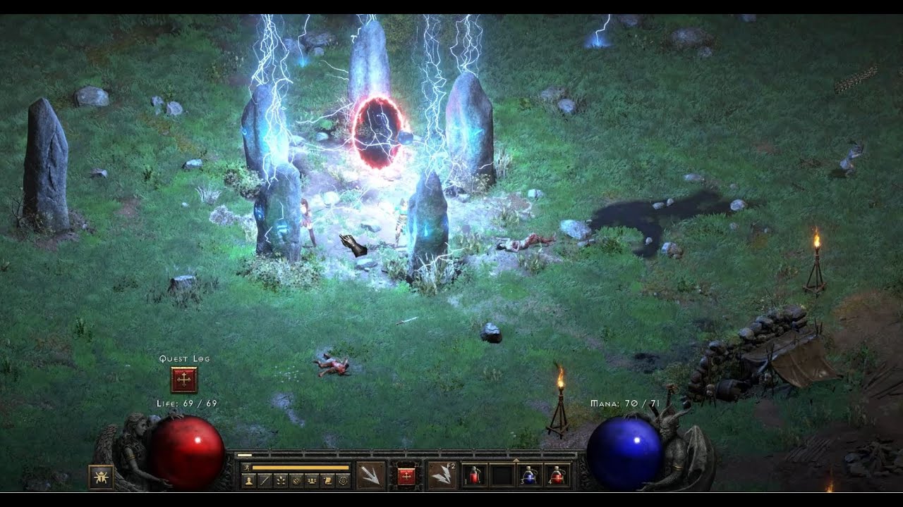 Diablo 2 Resurrected Alpha Test - 32:9 