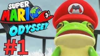 Let's Play: Super Mario Odyssey! (CO-OP): Part 1: Bowser has a wedding to plan