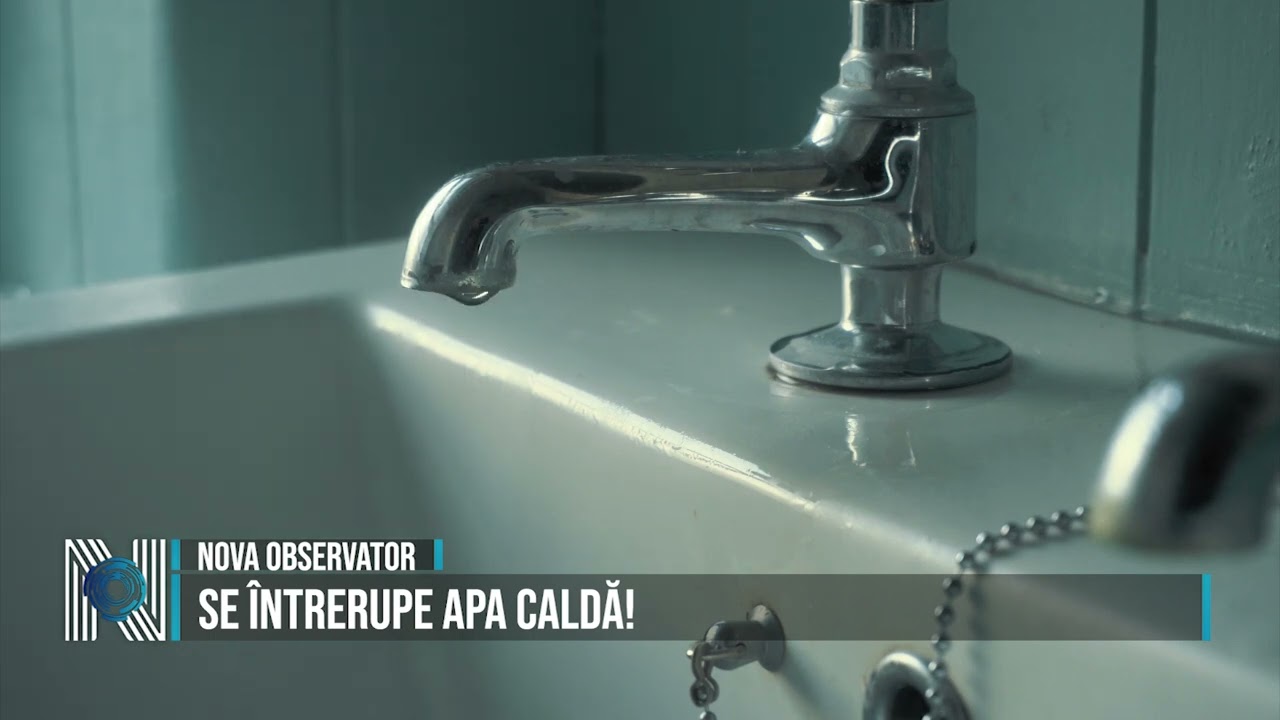 Se întrerupe apa caldă!