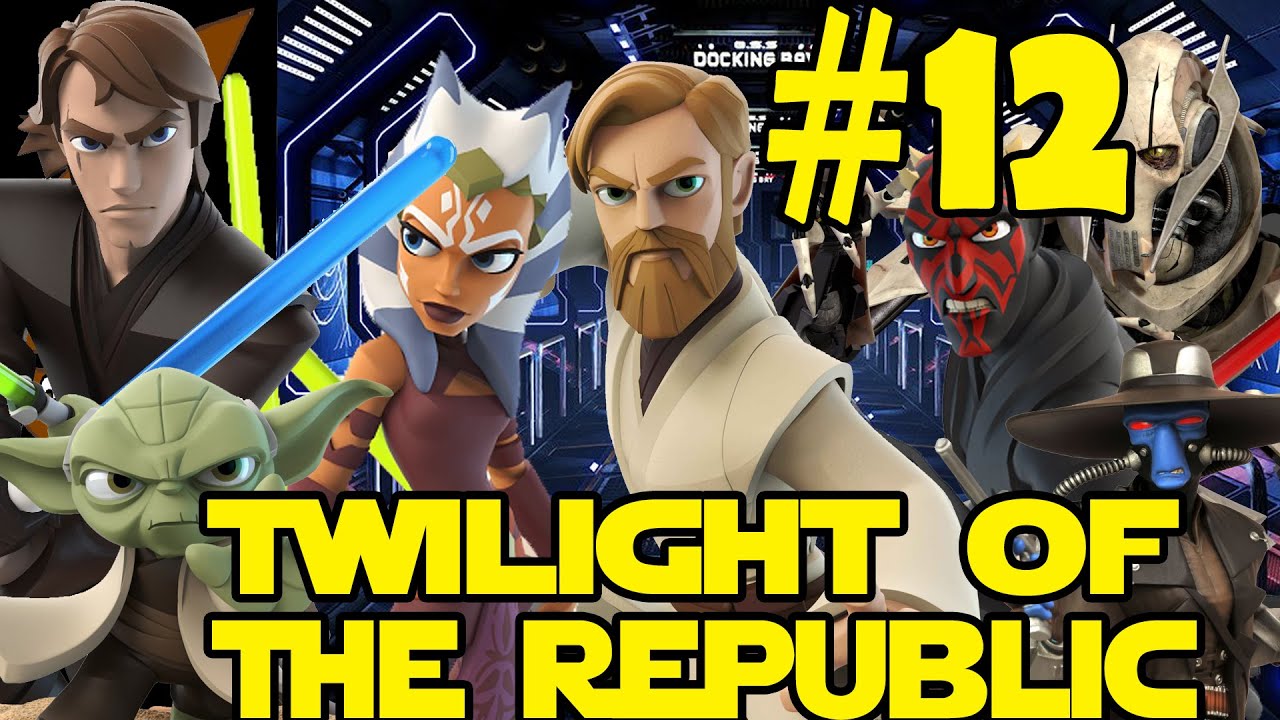 Disney INfinity Star Wars Twilight of the Republic Story Playthrough