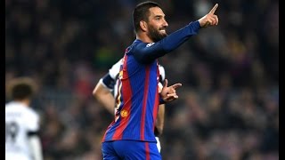 Arda Turan hattrick ● Barcelona vs Borussia Mönchengladbach UCL