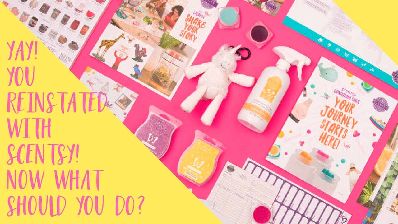 First Steps for Reinstated Scentsy Consultants - YouTube