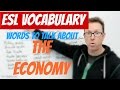 English lesson - Words to talk about THE ECONOMY - palabras en inglés