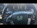 2011 Honda Accord EX-L V6 Horn 
