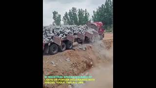Seamless Trucks Unloading Techniques That Wow! #SmartWorkSolutions #ModernTransportTech #Easy