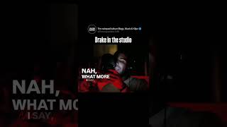 Drake in the studio recording furthest thing