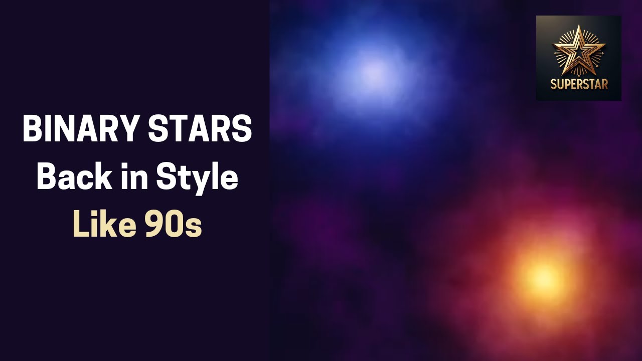 BINARY STARS Back In Style Like 90s YouTube Binary stars back in style like 90s youtube