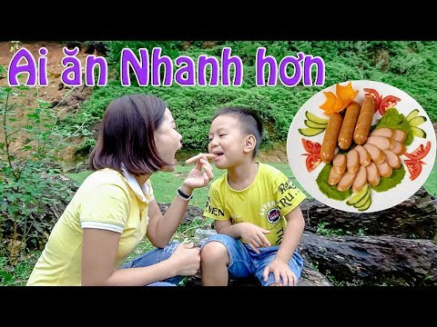 Video Trò Chơi Ai Ăn Nhanh Hơn ❤ BonBon TV ❤ - youtube