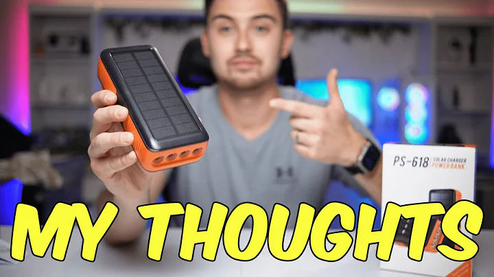 Review of this Solar Charger 63,000 mAh Battery Bank | Flashlight, Hand Crank, Dual Outputs & More!