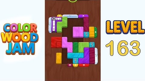 Color Wood Jam Level 163 Walkthrough Solution