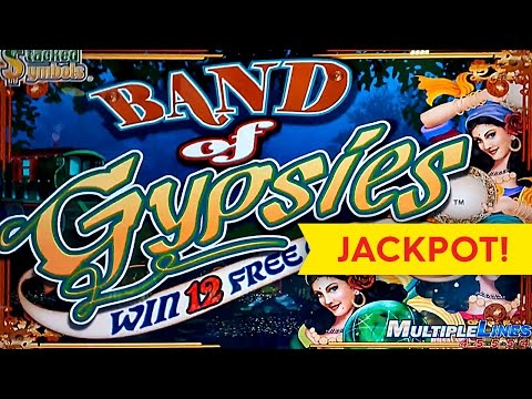 JACKPOT HANDPAY! Band of Gypsies Slot - $12.50 High Limit Bet!!