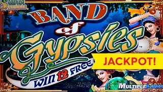 JACKPOT HANDPAY! Band of Gypsies Slot - $12.50 High Limit Bet!!