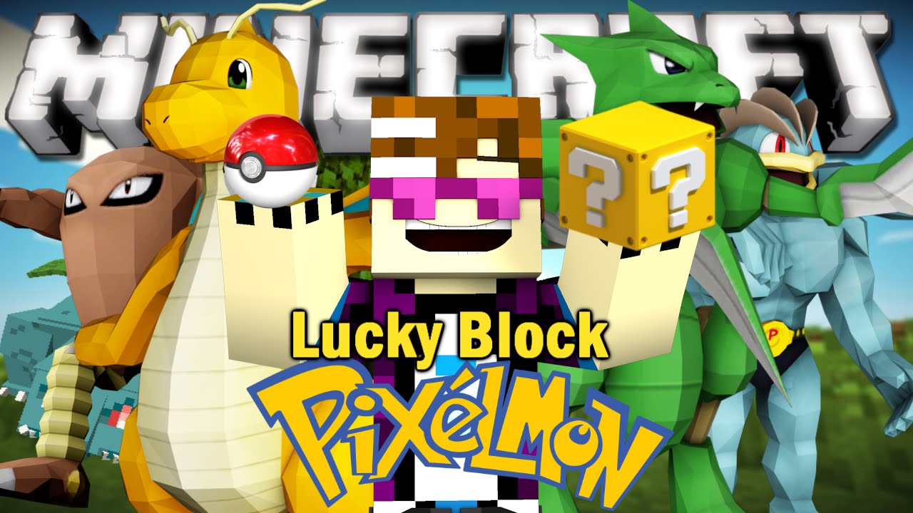 PIXELMON LUCKYBLOCK BATTLE!