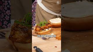 Full episode👆 Former Chicago Bear Kyle Long joined me for Korean Fried Chicken! #koreanfriedchicken