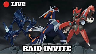 🔴 LIVE Necrozma &amp; Shadow Dialga Raids + Mega Scizor Invites | Pokémon GO