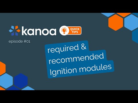 Quick Tips #01:  Recommended Modules