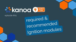 Quick Tips #01:  Recommended Modules