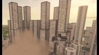 Blowing Up SKYSCRAPERS With Rockets  Teardown