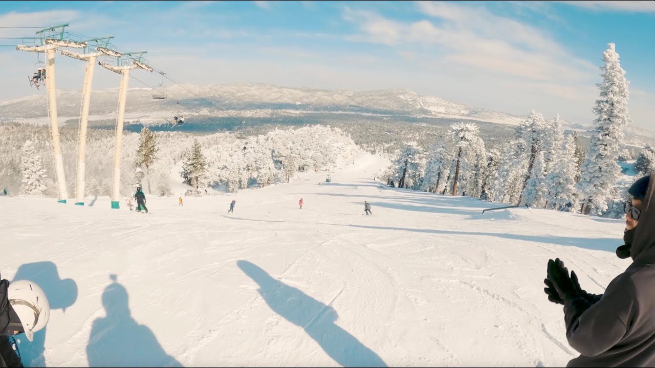 ⛷️ Полетел в «Рай лыж и сноуборда» в Биг-Беар, Калифорния, но вместо этого похромал домой🎿Как не ...