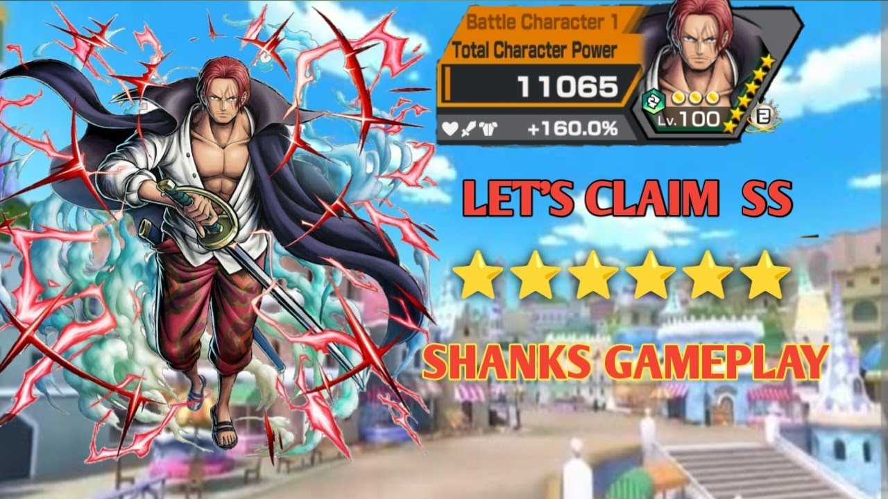FILM RED SHANKS GAMEPLAY SS LEAGUE IN ONE PIECE BOUNTY RUSH YouTube