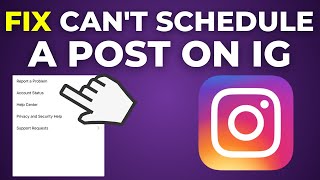 FIX Can't Schedule A Post On Instagram (2025)