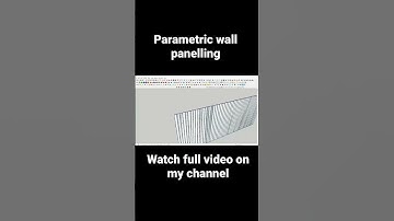 How to make parametric wall panelling in sketchup