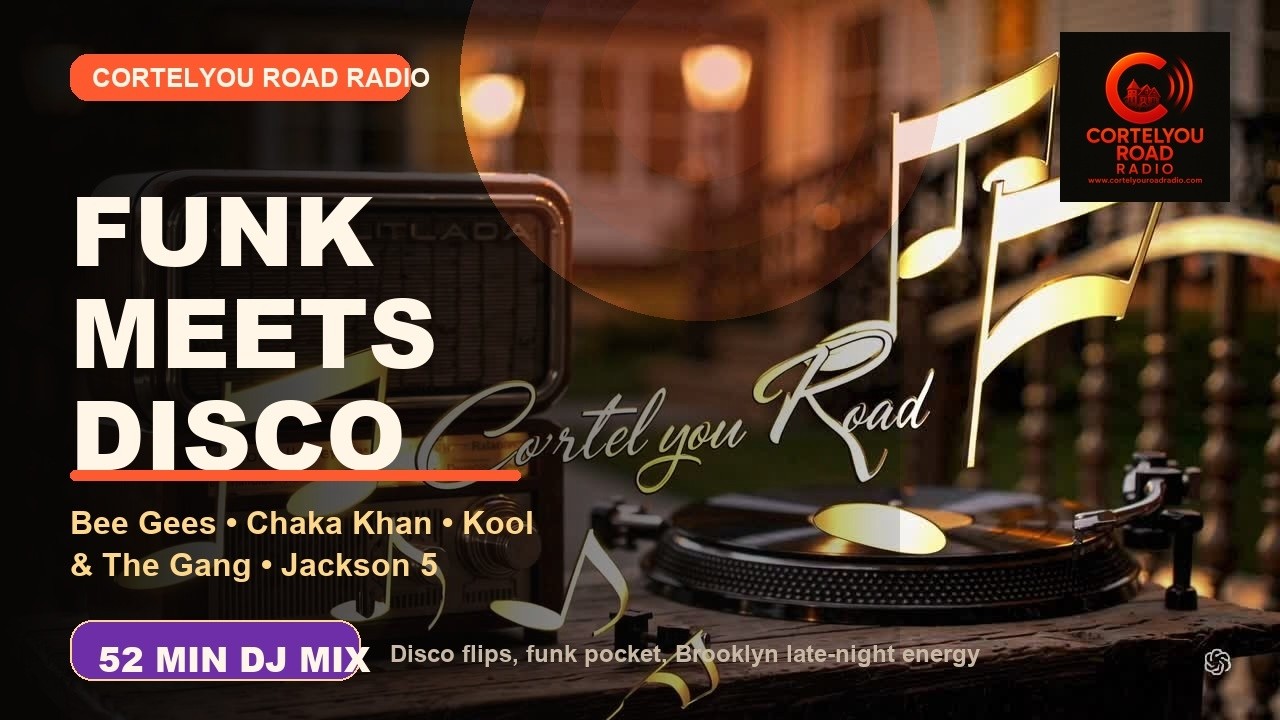 70s Disco Funk — Bee Gees, Chic, Chaka Khan and Kool & The Gang disco funk DJ mix from Cortelyou Road Radio