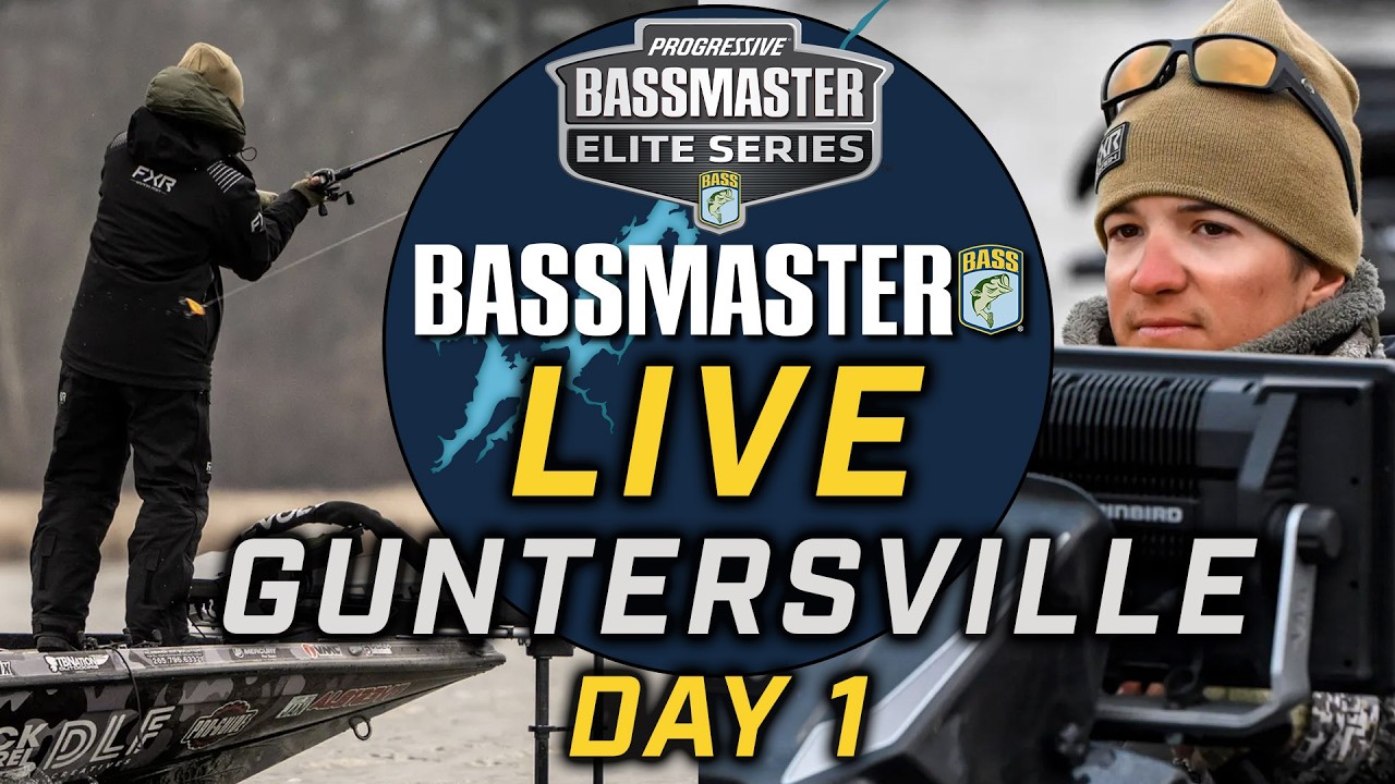 2026 Bassmaster LIVE — Elite Series at Lake Guntersville (Day 1)