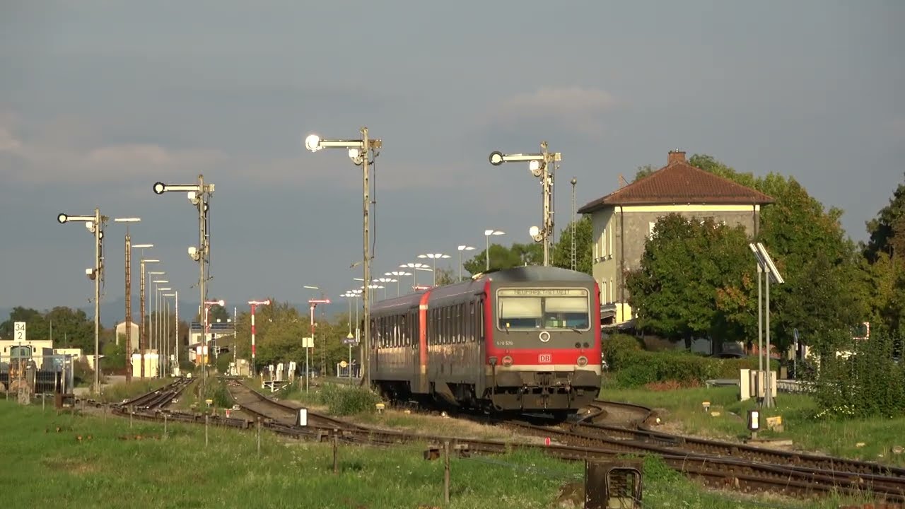 Rückkehr BR 628 auf der Rottalbahn Passau - Mühldorf (Oberbayern) September 2025