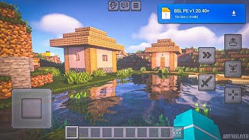 Ultra Realistic Shader Mcpe 1.20 ⚡ Render Dragon ( 100% Working )