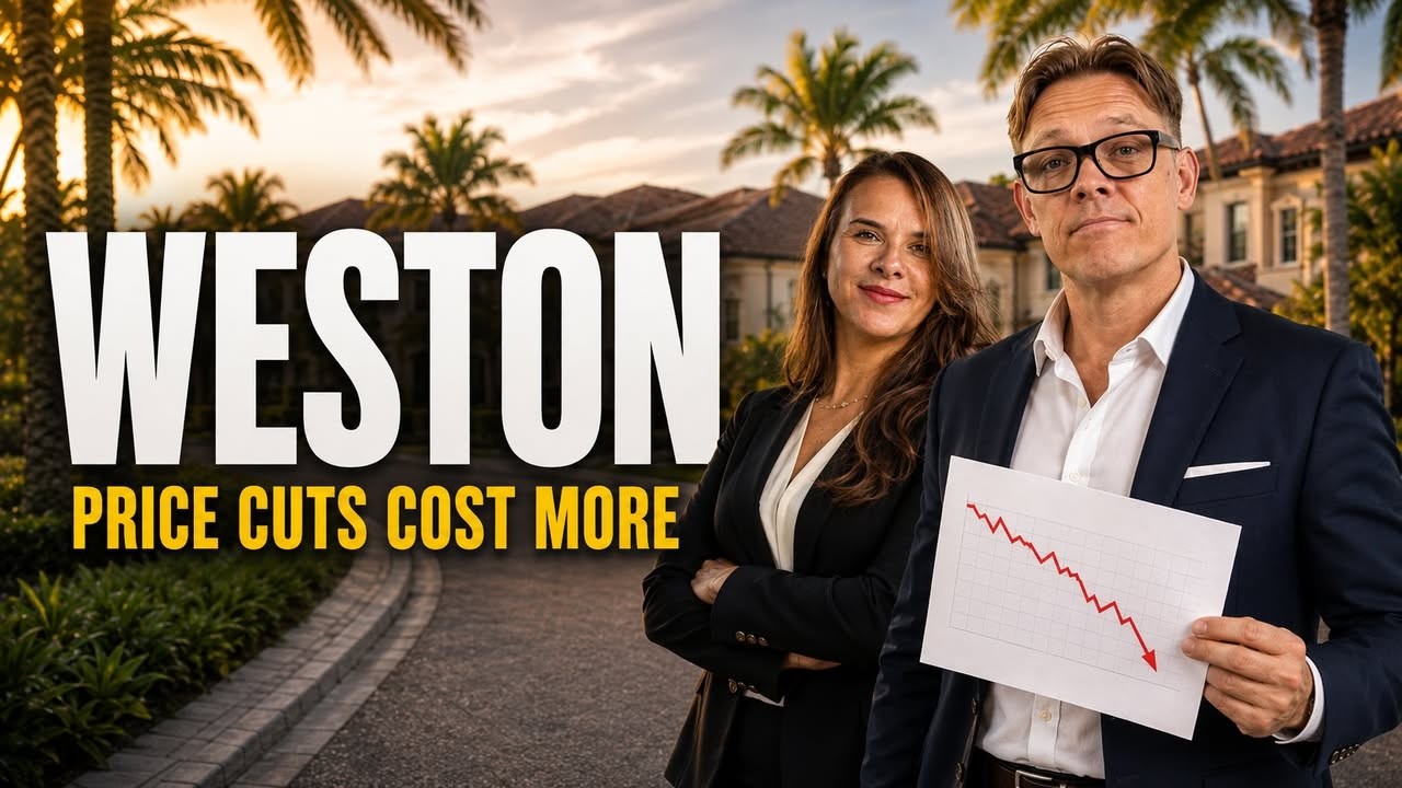 Weston Florida Real Estate Market Report: Price Cuts & Data