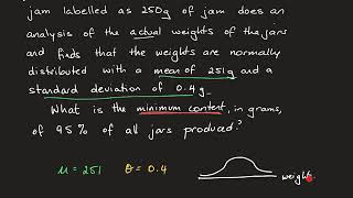 16D  Solving problems with normal distribution