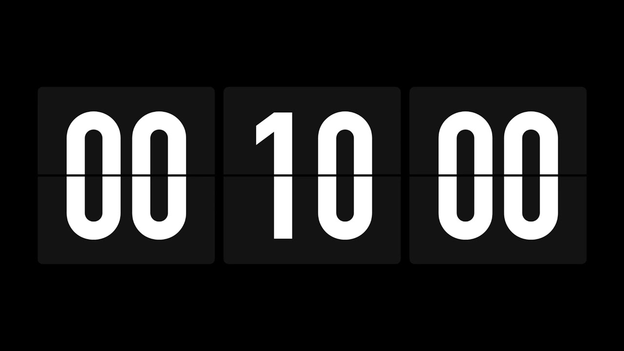 10 Minute Countdown Timer จับเวลาถอยหลัง 10 นาที Pm Studio Youtube