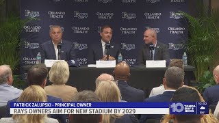 'We are honored and privileged': New Tampa Bay Rays owners hold first press conference