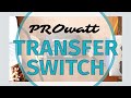 Xantrex Prowatt SW Transfer Switch Solar Install