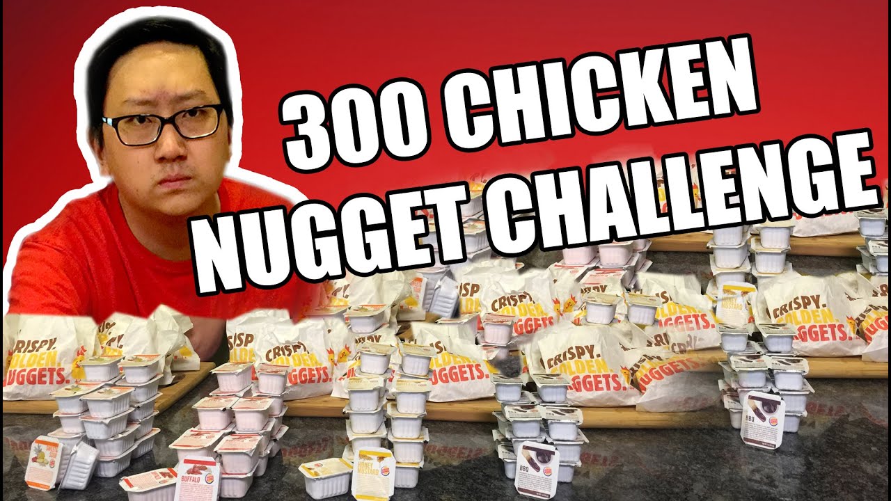 300 Chicken Nugget Challenge | HellthyJunkFood