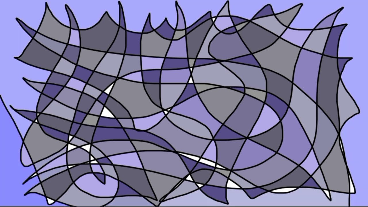 Line colors piano 86 - improvisation solo animation