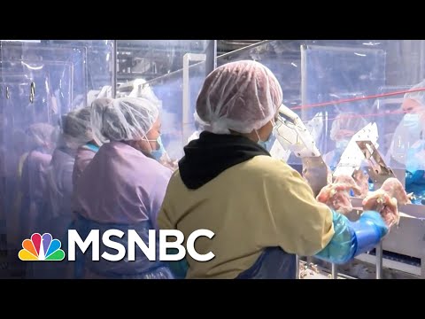 A Rare Look Inside A Tyson Meat Plant In Arkansas | MSNBC