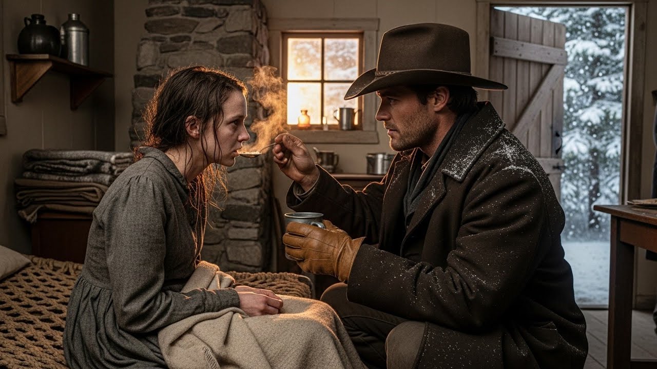 Her In-Laws Starved Her For Three Weeks In Winter, The Cowboy Fed Her Until She Could Walk Again