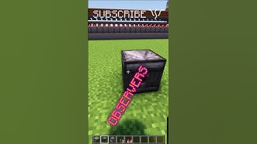 Using a PISTON for FASTER OBSERVER CLOCKS!? | Redstone with PsiVolt #minecraft #redstone
