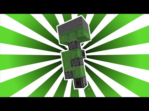 2x3 Slime Block elevator Tutorial | Java Edition 1.17 | Aczoid207
