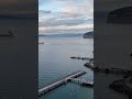 Sorrento gün batarken & Sorrento sunrise and Vezuv mountain