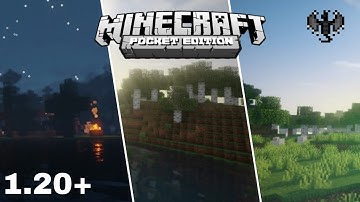 Top 3 shaders for minecraft pe 1.20+|shaders for minecraft pe|#Minecraft #viral