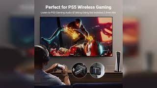 Overview: UGREEN Bluetooth 5.3 Adapter for PS4 PS5 USB Audio Transmitter APTX Connecting Bluetoo... screenshot 5