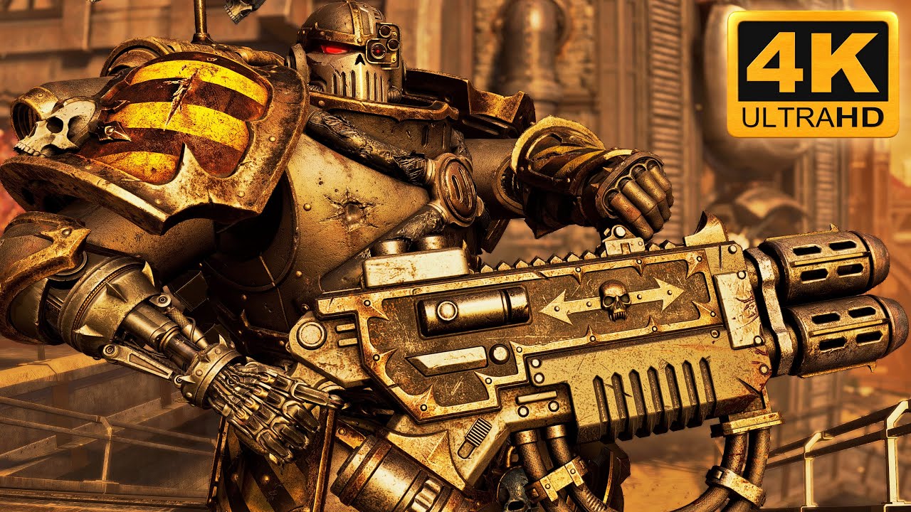 NEW IRON WARRIORS CHAMPION vs Pathetic Tyranids! - Warhammer 40k: Space Marine 2 (4K, Mod)